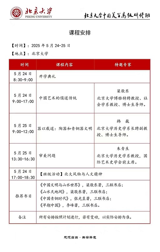 北京大學美學班
