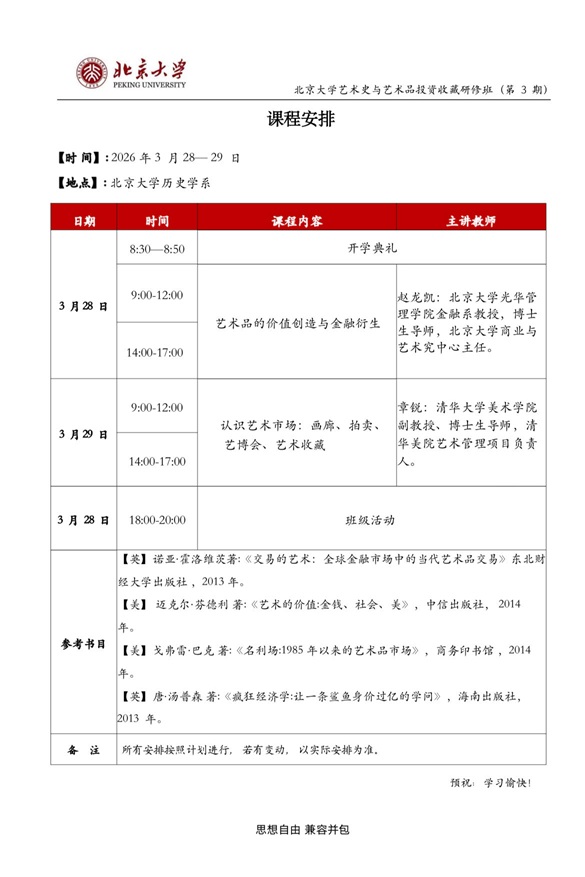 北大藝術品投資